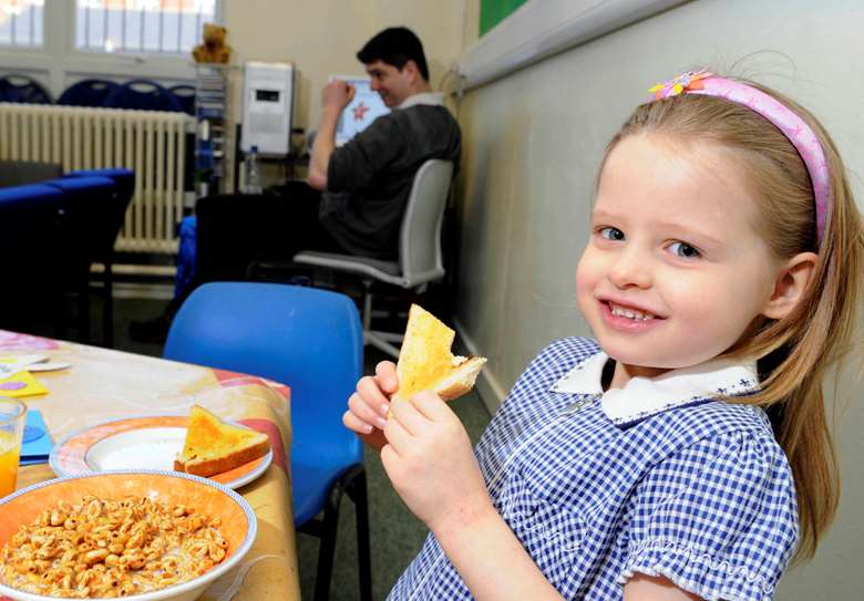 Four out of ten local authorities have reported a reduction in numbers of breakfast clubs. Image: Nigel Hillier