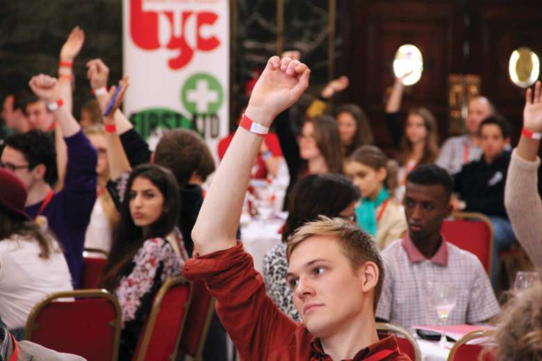 British Youth Council’s League of Young Voters aims to get more young people to join the electoral register in 2015. Picture: BYC