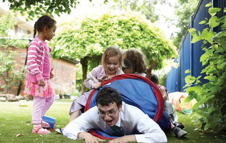 Teens and Toddlers sees young people working with vulnerable children to gain life skills