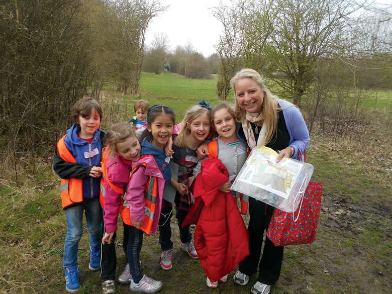Children at Treehouse Afterschool Club enjoy orienteering among other outdoor activities