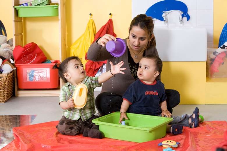 Individual nursery workers can look after a maximum of four two-year-olds