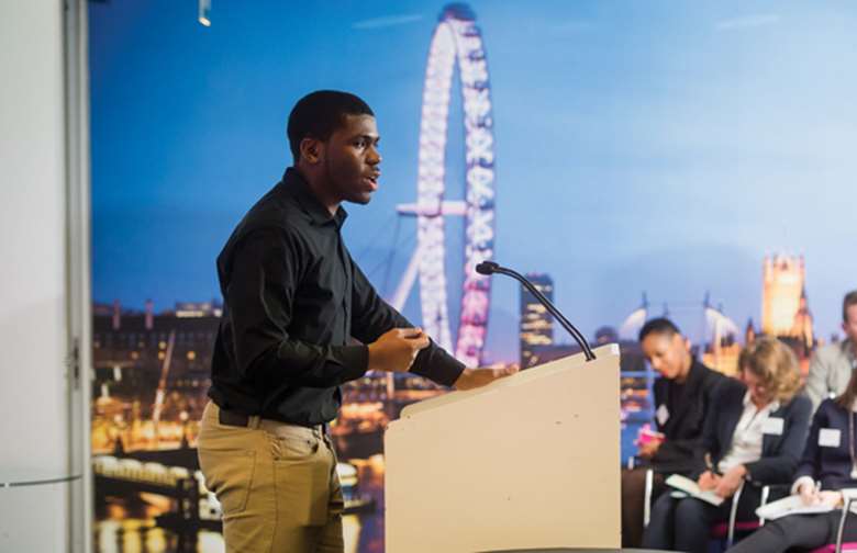 The consultation findings were presented to youth work leaders at an event in London. Picture: Ambition/David Tett Photography
