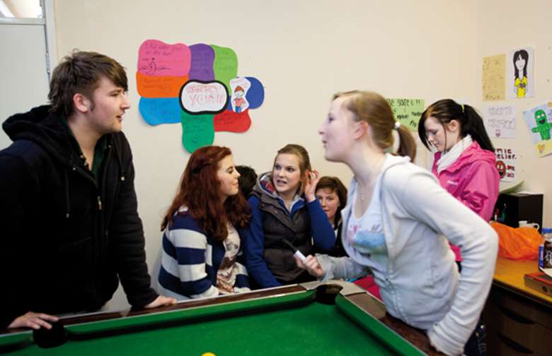 Many young people will develop long-lasting friendships with their peers and youth workers while attending youth clubs. Picture: Alex Deverill