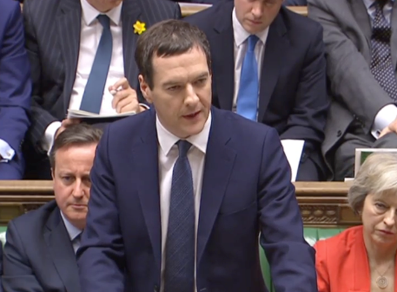 George Osborne is expected to announce today that all schools must become academies by 2022. Picture: Parliament TV