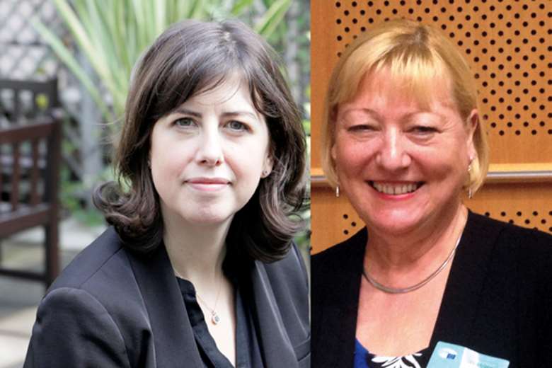 Lucy Powell, left, has been replaced by Pat Glass as shadow education secretary. Picture: Lucie Carlier, Flickr/Jude and Paul