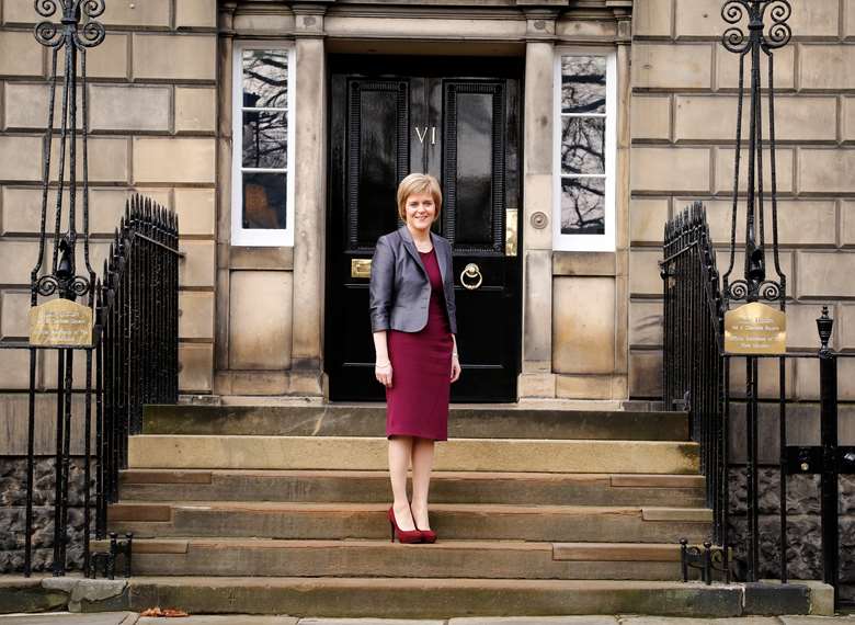 First Minister Nicola Sturgeon said she will spend the next two years listening to care experienced young people. Picture: Scottish Government