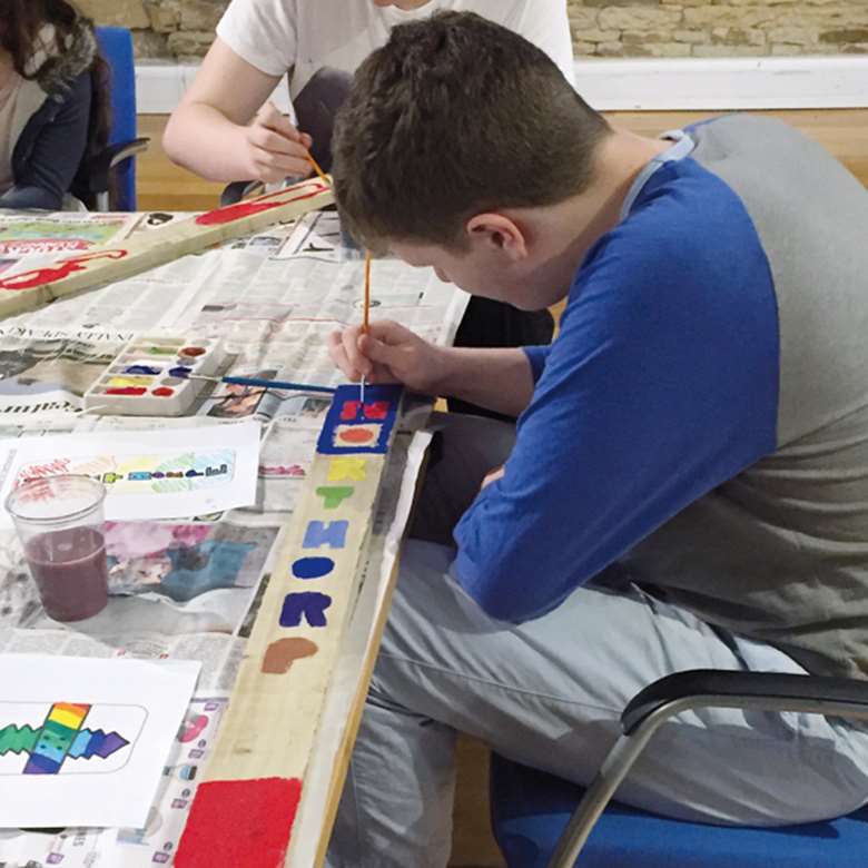 The Create Project gives young people with learning disabilities a place to make friends, talk and gain support