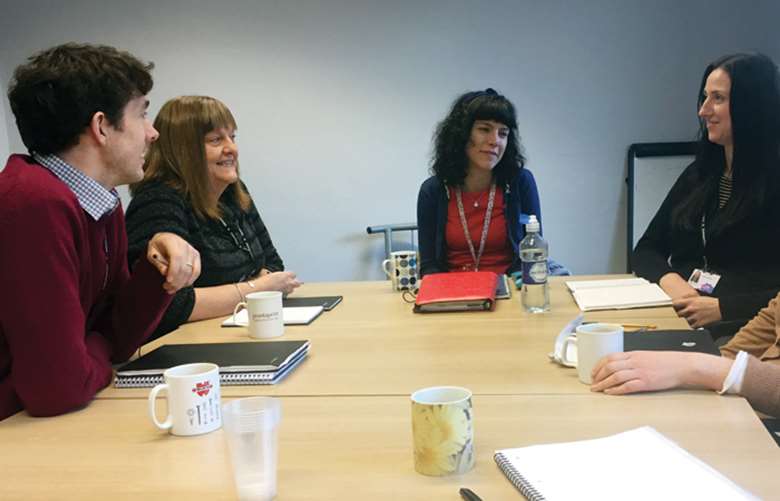 Social workers complete workshops to learn new skills to better support children