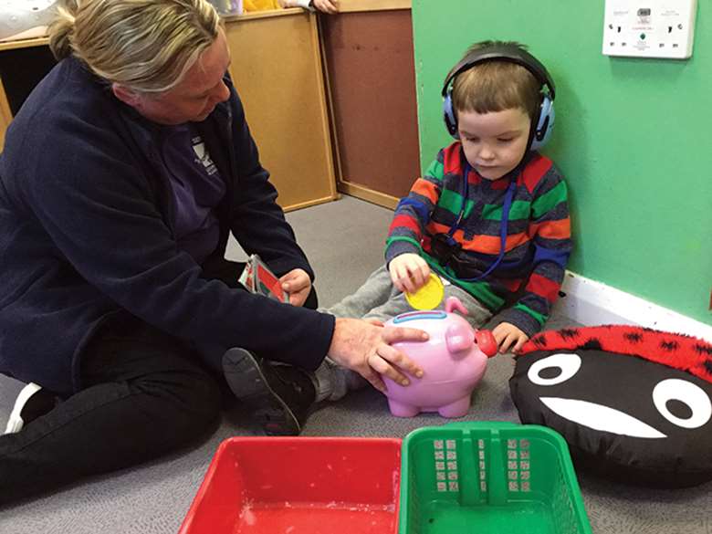 Additional rooms mean practitioners give children one-to-one support when required