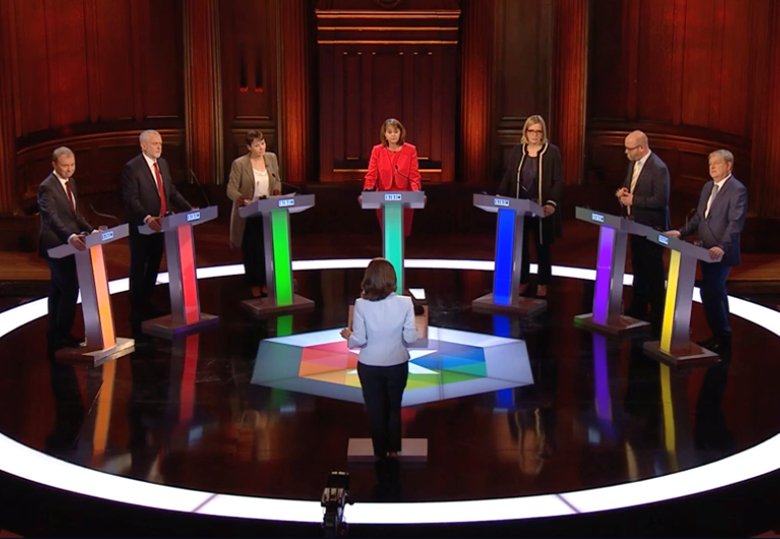 The BBC Election Debate 2017 featured a discussion about security. Picture: BBC