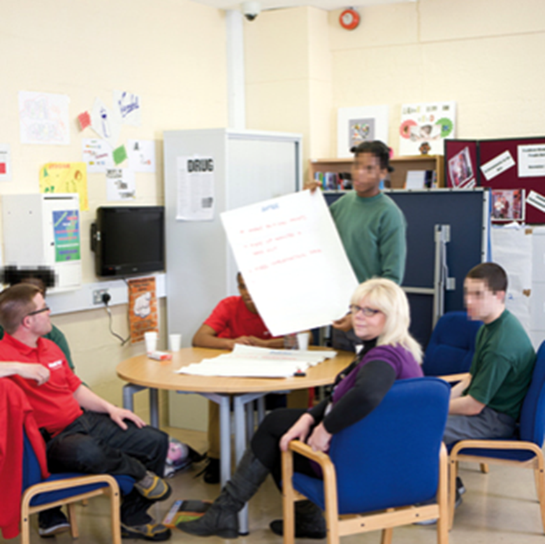 Kinetic’s youth clubs help young offenders to build social skills and relationships. Picture: Peter Crane