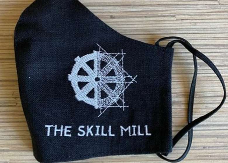 The Skill Mill has launched a selection of masks to fund employment opportunities for young people. Picture: The Skill Mill