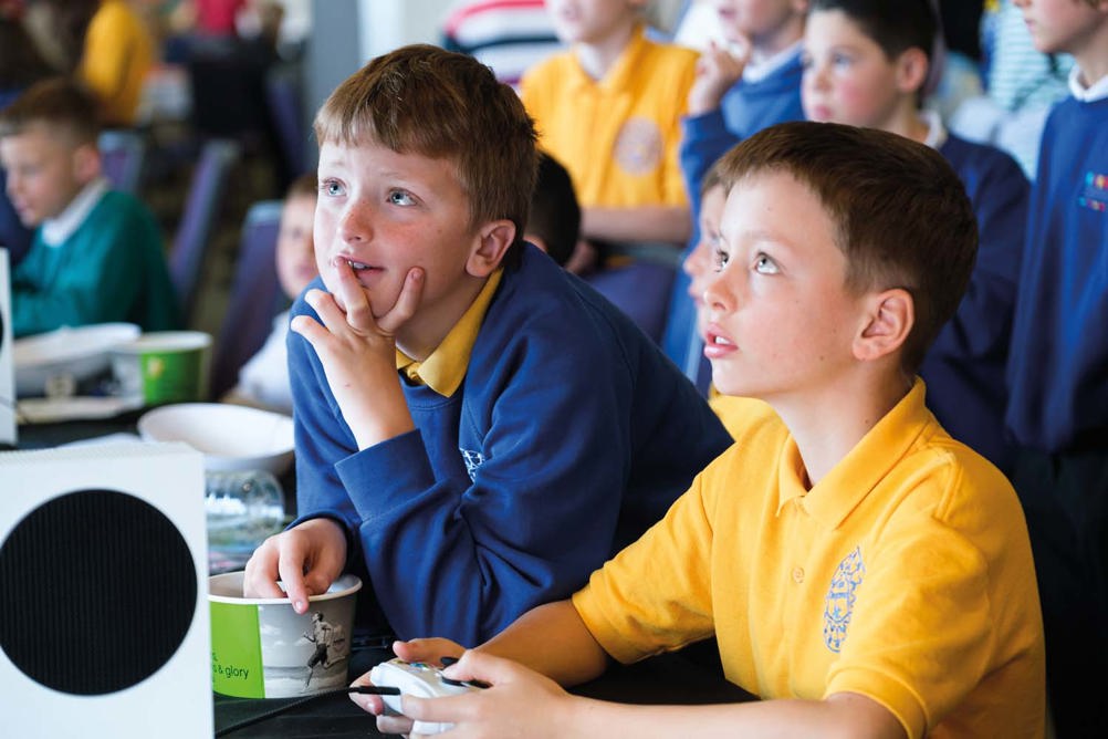 Cardiff City Council celebrated achieving child-friendly city status with a two-day ‘rights festival’ at Cardiff City Stadium. Picture: Nick Treharne