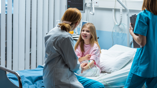 Children's charity Starlight has raised concerns over a surge in child hospital admissions. Picture: Adobe Stock
