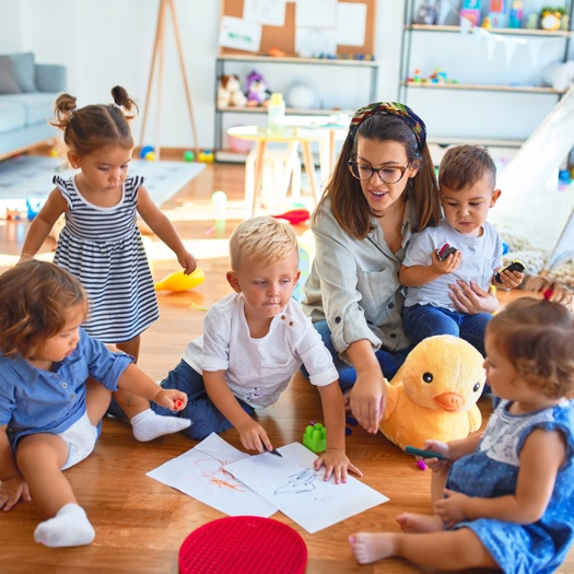 Two-year-olds from the most disadvantaged backgrounds are entitled to 15 hours of funded childcare