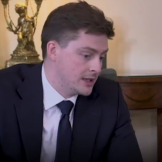 Alex George was appointed to the position by Prime Minister Boris Johnson. Picture: 10 Downing Street