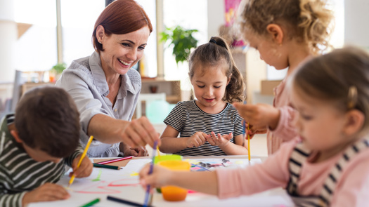 Early years leaders warn that 'urgent reform' to the childcare system is still needed. Picture: Halfpoint/Adobe Stock