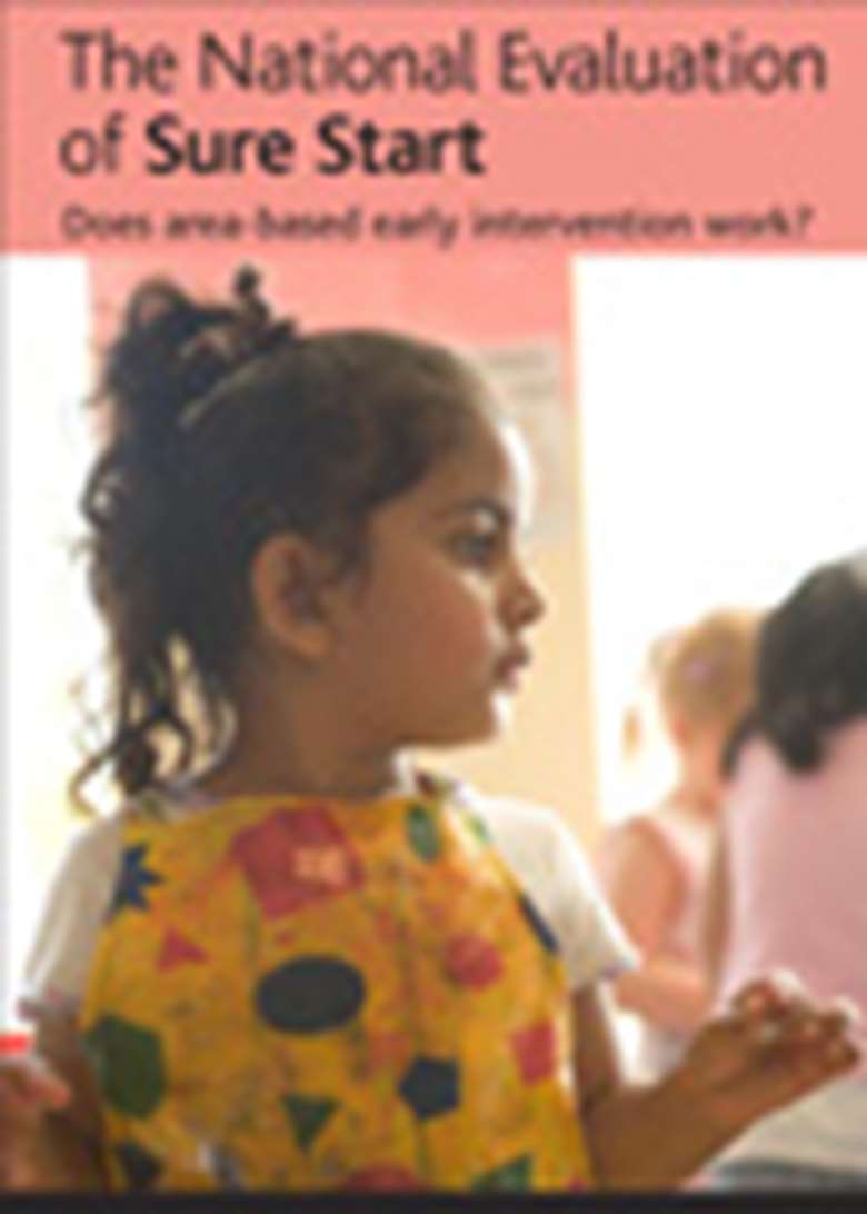 Cover of The National Evaluation of Sure Start