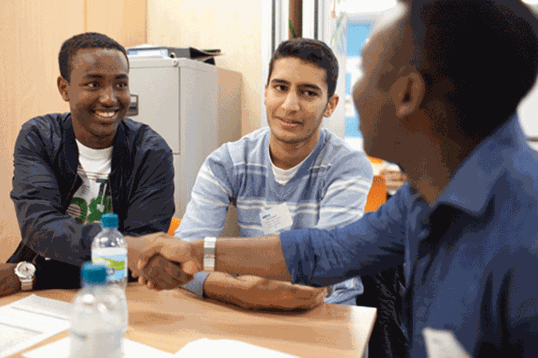 Students benefit from mentoring support in their quest for a university place