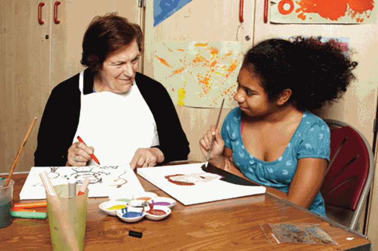 Projects can build on the resources that younger and older people have to offer each other