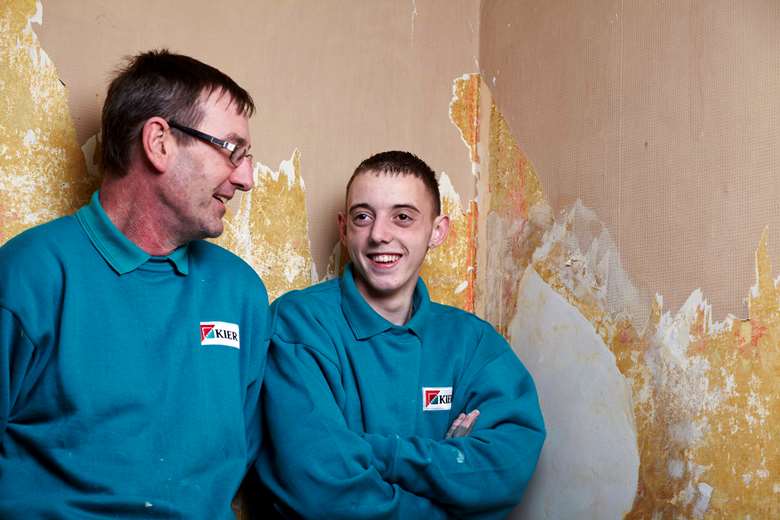  The Kier Group in Sheffield is providing employment opportunities for young care leavers. Image: Kier Group