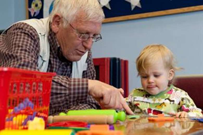 The Gransnet survey found that a fifth of grandparents who care for children feel taken for granted. Image: George Bosnyak
