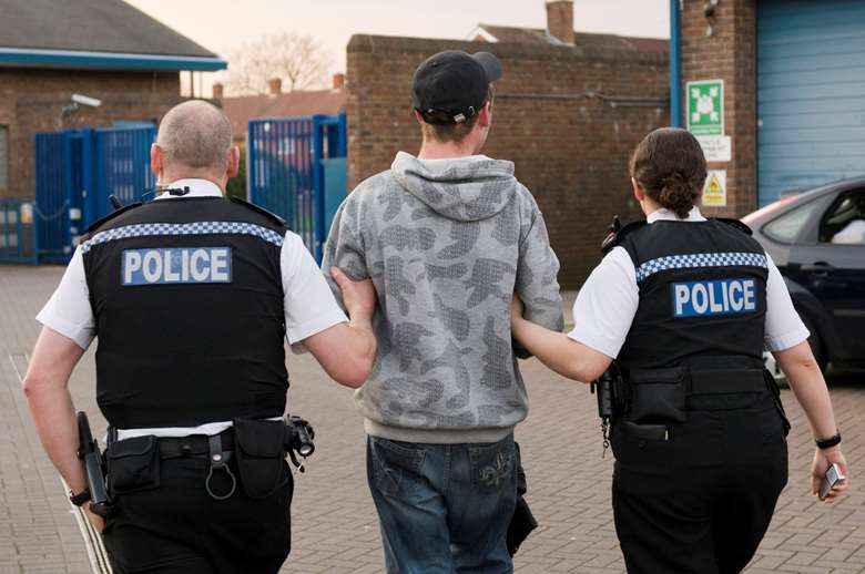 There were 70,000 arrests of boys and girls aged up to 17 in 2018