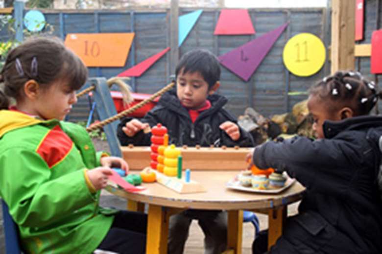 Montessori schools have a high proportion of staff trained at level 3 and 4. Image: Montessori