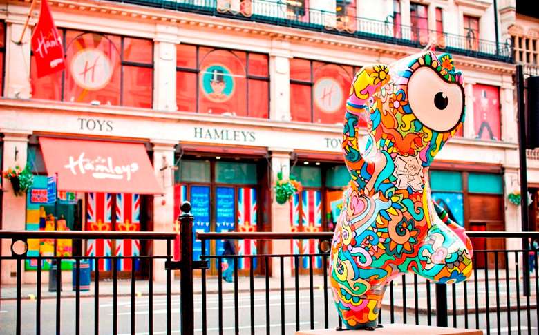 The London 2012 mascot Wenlock is being auctioned off for charity. Image: Stephen King