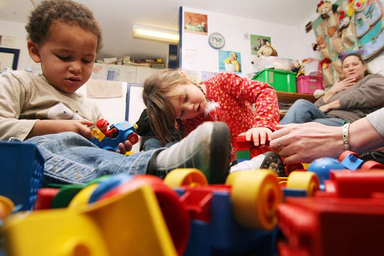 Professionals are worried that funding for children’s centres and other services is at risk. Image: Arlen Connelly