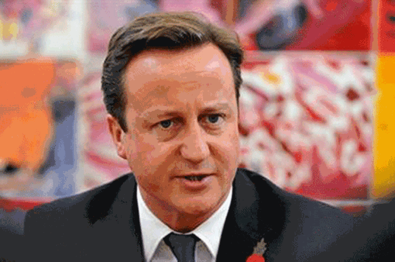 Cameron wants to see payment-by-results "right across rehabilitation". Image: Crown copyright