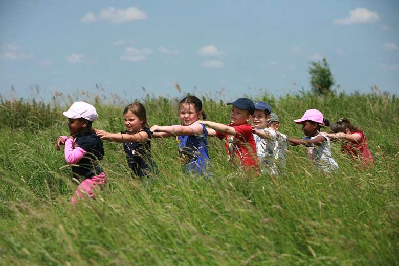 The RSPB says a child's connection with nature affects their physical and mental wellbeing. Image: RSPB