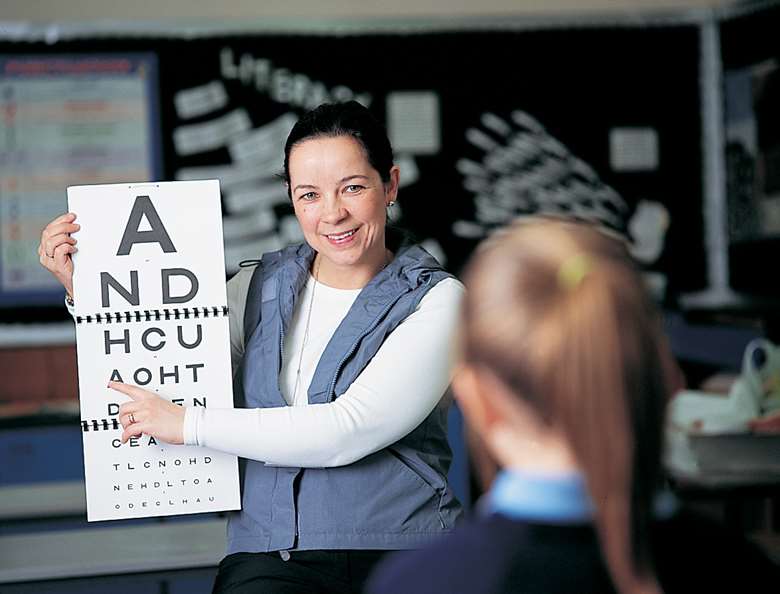 The study says children with sight loss are struggling at school. Image: Guzelian