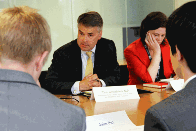 The scrutiny group was set up by former children's minister Tim Loughton. Image: British Youth Council