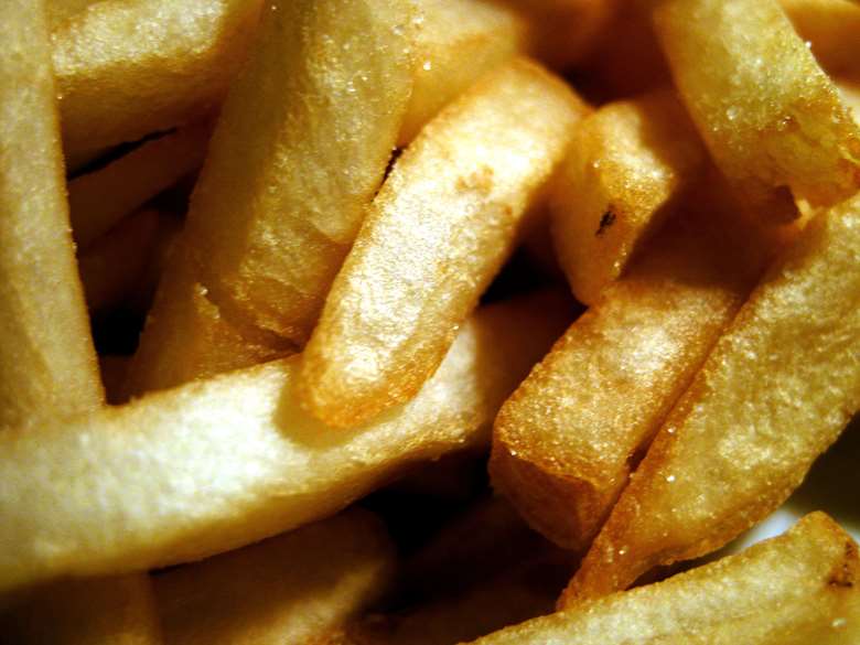 The survey found that some children are being sent to school with cold chips in their lunchbox. Image: Morguefile