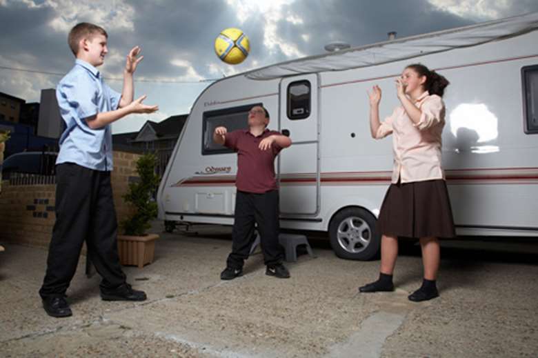 Traveller children are among those unfairly excluded from schools. Image: Tom Campbell