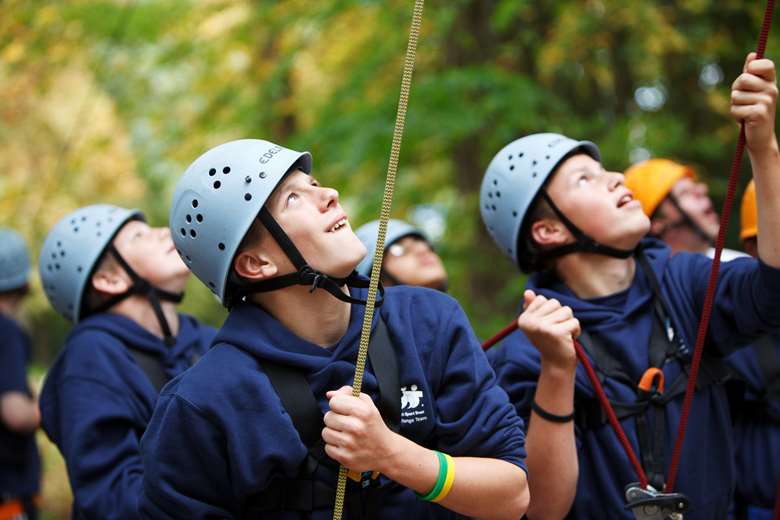 Outdoor learning activities can provide many young people with essential life skills. Image: PGL