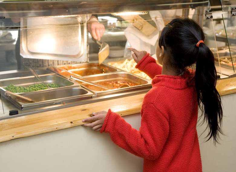 Local authorities could cut free school meals. Image: Lisa Payne