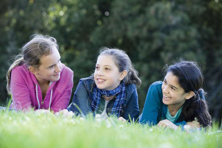 A study found girls feel they cannot do what they want because of gender stereotyping. Picture: Girlguiding UK