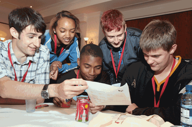 European youth work gives young British people an opportunity to participate in international dialogues. Image: BYC 