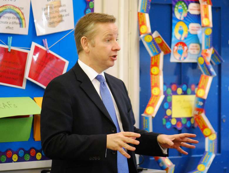 Michael Gove is said to have clashed with Nick Clegg over the future of the two-year-old childcare offer.