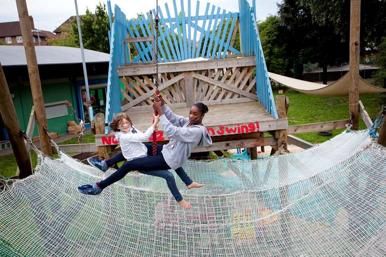 Adventure playgrounds offer children a safe out-of-school environment, say play experts. Image: Alex Deverill