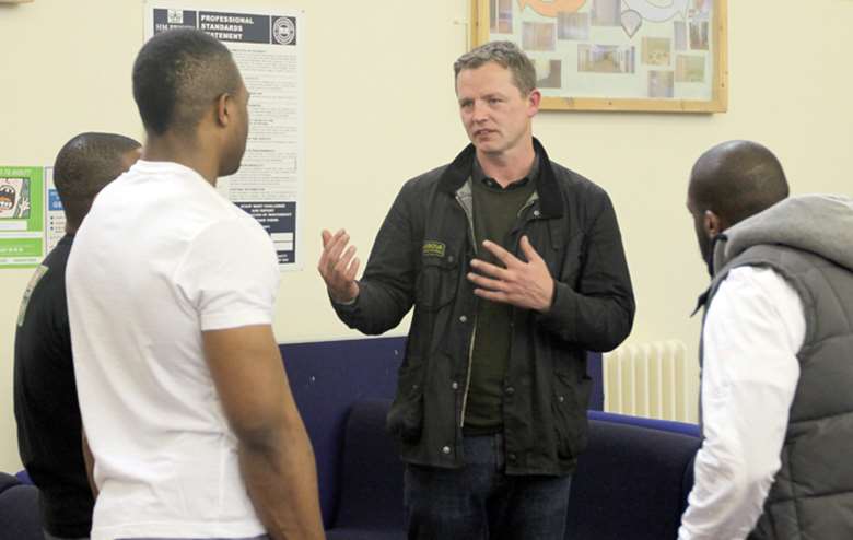 Mark Johnson’s User Voice works with prison council members as part of a mission to reduce crime and violence