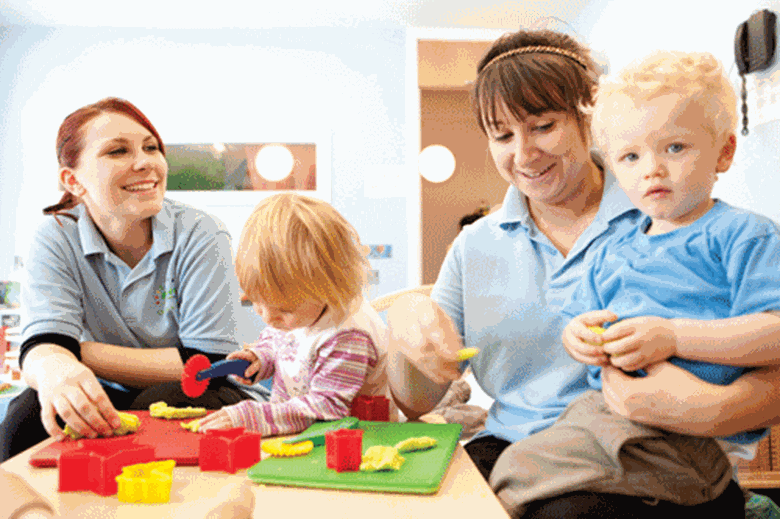The DfE has doubled its early years apprenticeship bursary scheme in an attempt to encourage more professionals into the sector. Image: Action for Children