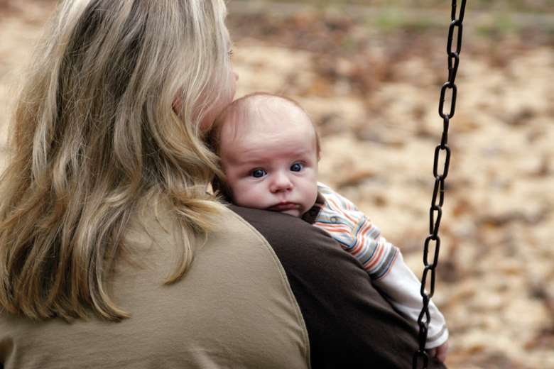 Researchers credit the extension of free childcare places as a factor in a fall in the number of employed single parents diagnosed with depression. Picture: iStock