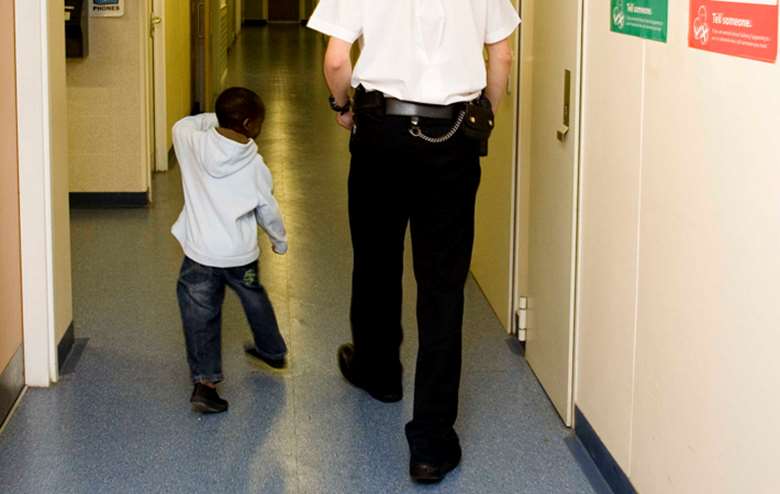 During 2012/13, 202 children were held in some form of secure immigration detention setting. Picture: Emilie Sandy