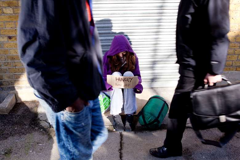 Homeless children are at greater risk of developing health problems than the general population.
