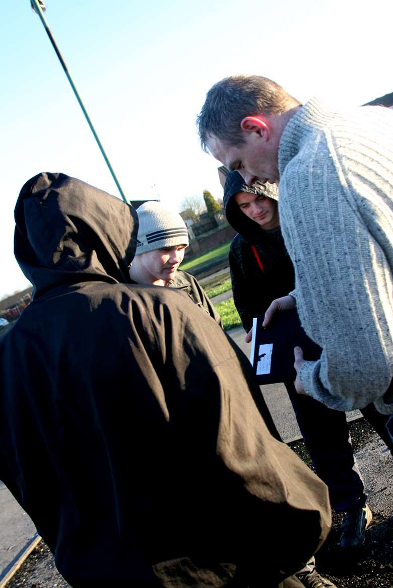 Cutting the number of young people involved in antisocial behaviour and crime is one of the targets of the Troubled Families programme. Picture: Robin Hammond/Icon