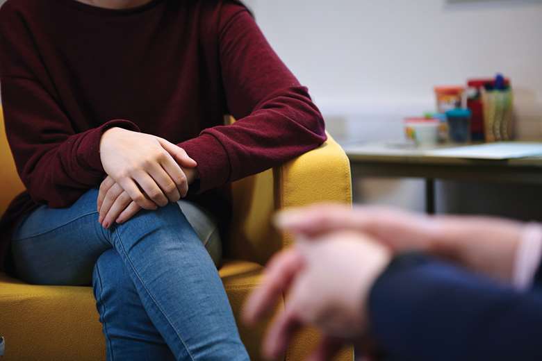 Results show that 73 per cent of looked-after children and young people felt the Face to Face service had helped them a lot. Picture: NSPCC