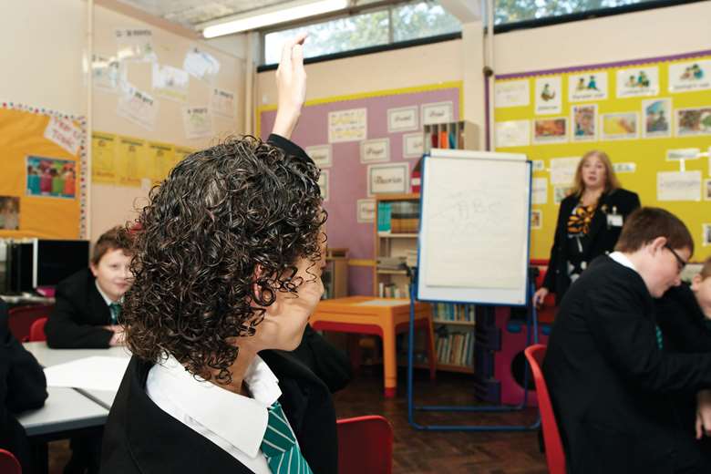 Numbers of children in school will rise by nine per cent within a decade, the government has predicted. Picture: Tom Campbell